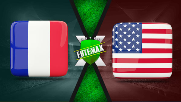 Futemax França x Estados Unidos ao vivo online 24/07/2024