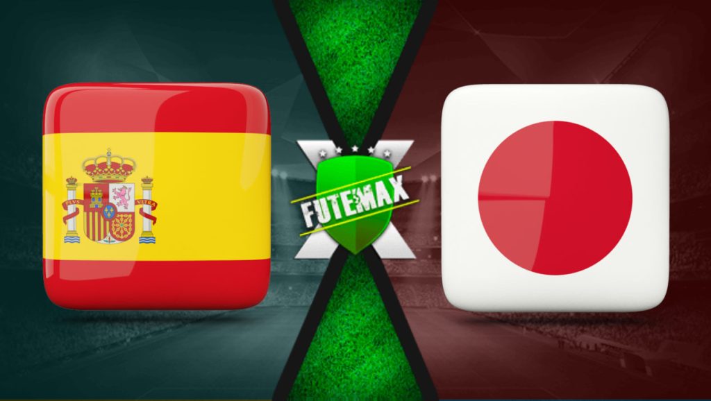 Futemax Espanha x Japão ao vivo online 02/08/2024