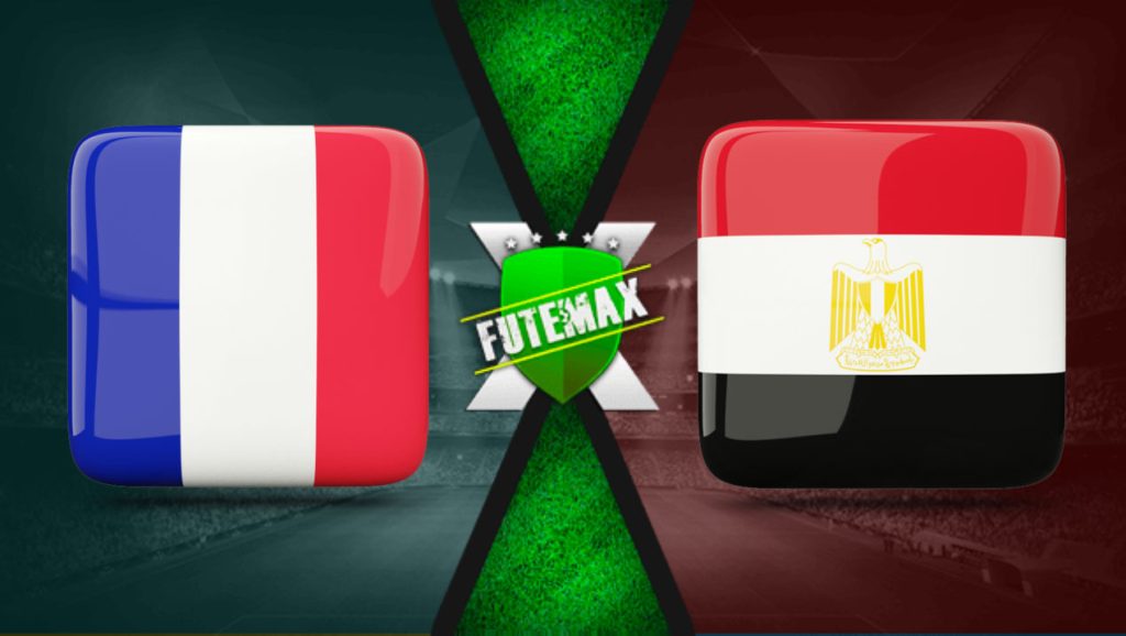 Futemax França x Egito ao vivo online 05/08/2024