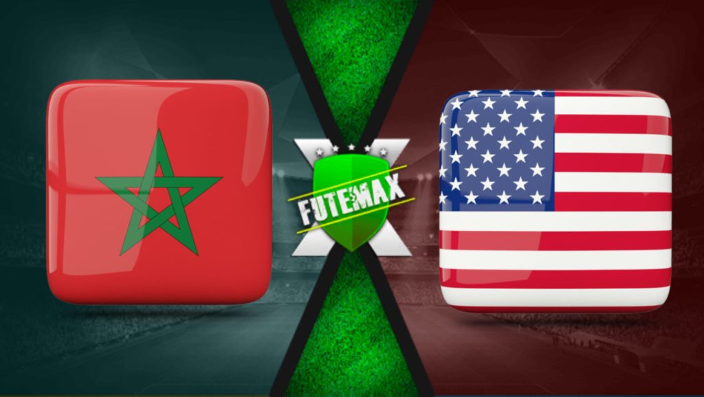 Futemax Marrocos x Estados Unidos ao vivo online 02/08/2024