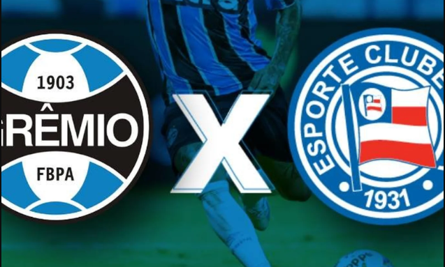 Grêmio x Bahia Futemax ao vivo online 25/05/2025